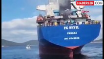 Marmara Denizi Sedef Adası açıklarında kuru yük gemisinde yangın! 2 kişi hayatını kaybetti