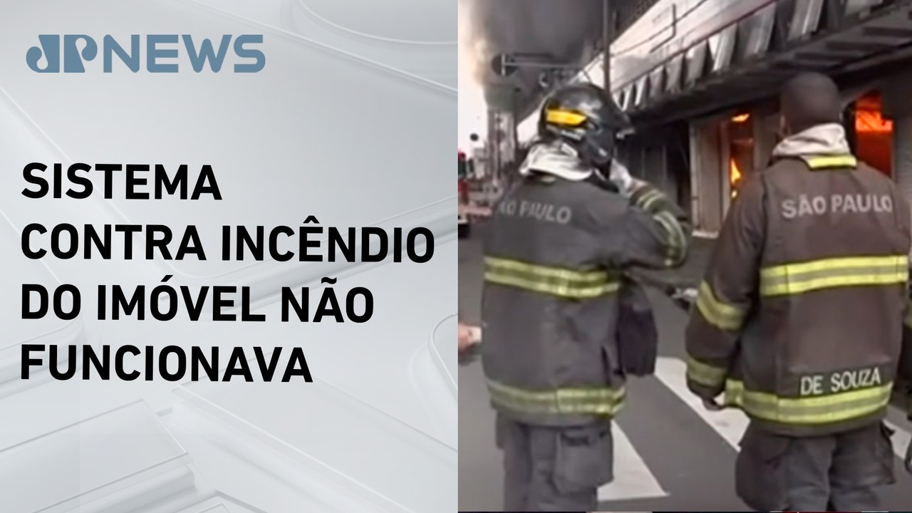 Corpo de Bombeiros diz que trabalho de rescaldo em shopping de São Paulo não tem prazo para terminar