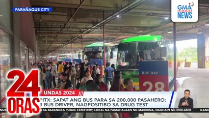 PITX - Sapat ang bus para sa 200,000 pasahero; 3 bus driver, nagpositibo sa drug test | 24 Oras