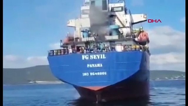 Marmara Denizi’nde gemide yangın! İki işçi hayatını kaybetti