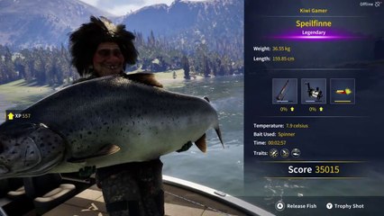 Legendary Fish Speilfinne COTW The Angler Trollspret Nature Reserve 31 October 2024