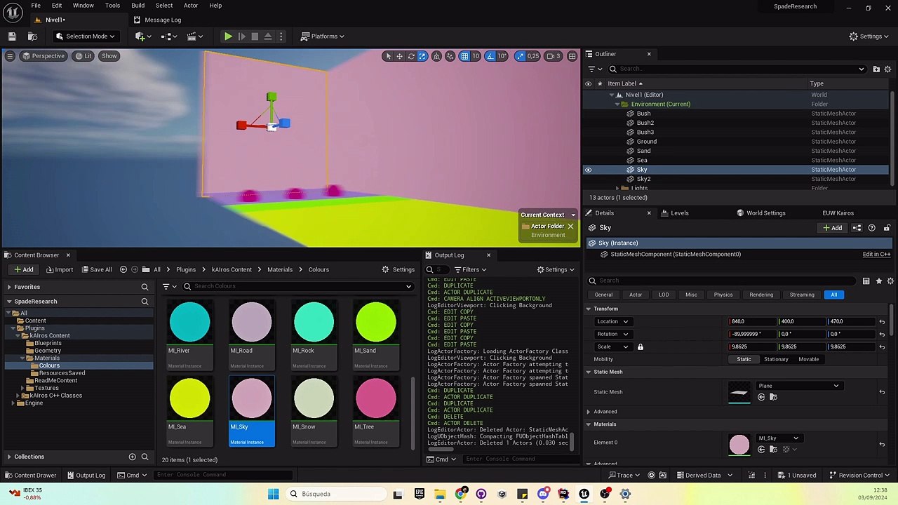 Implementacion de Project Rainbow