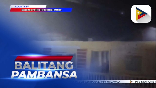 Bagsik ng Bagyong #LeonPH, nararanasan na sa Batanes