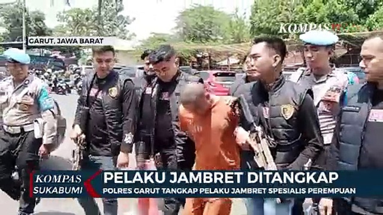 Polres Garut Tangkap Pelaku Jambret Spesialis Perempuan