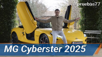 MG Cyberster 2025 - Descapotable eléctrico de más de 500 CV y menos de 70 000 euros | km77.com