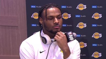 Lakers - Bronny James marque ses premiers points en NBA