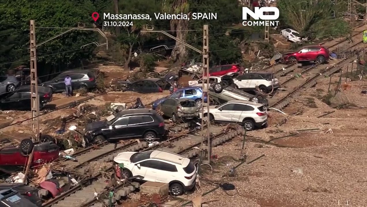 Catastrophic flooding in Spain leaves widespread destruction