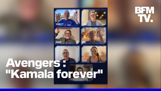 États-Unis: les Avengers à fond derrière Kamala Harris