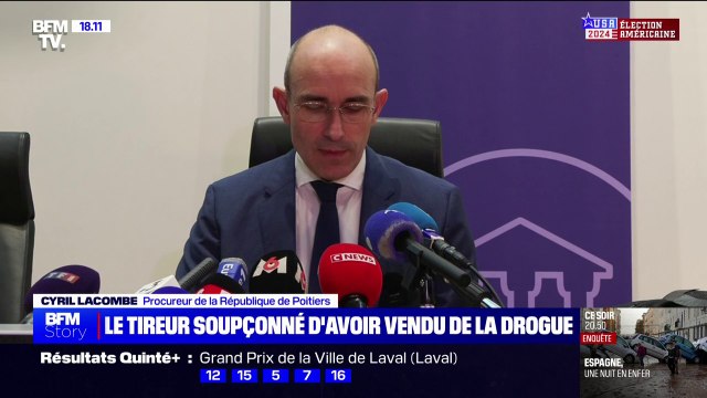 Fusillade à Poitiers: Le tireur se serait livré à la vente de produits stupéfiants précédemment dans le quartier, déclare le procureur Cyril Lacombe