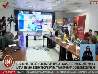 Curso Protección Social busca formación popular rumbo al Gran Congreso del Bloque Histórico