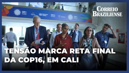 Tensão marca reta final da COP16, em Cali