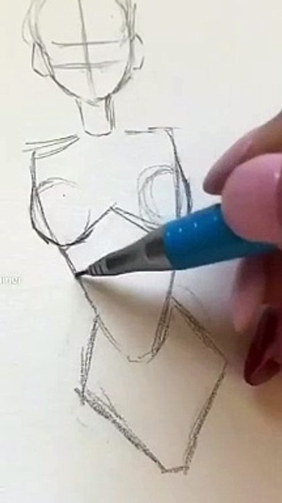 How to draw anime girl body and clothes art drawing tutorial drawing tips
