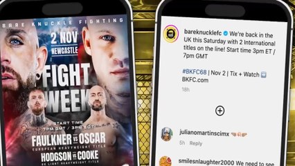 BKFC 68 in the UK: Title Fights and Heavyweight Clashes