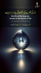 Zindagi Qatre Ki Sikhlati Hai Asrar-e-Hayat - Dr. Allama Iqbal