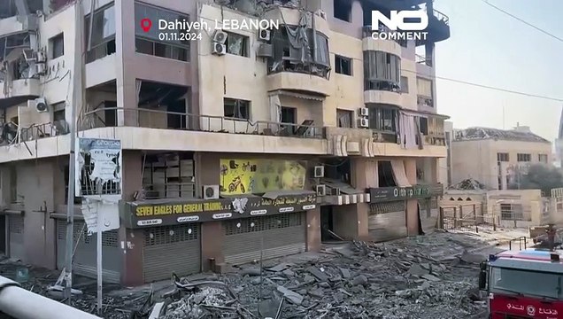 Libano: i bombardamenti israeliani a Dahiyeh, nel sud di Beirut