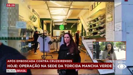 Polícia realiza operação para prender integrantes da torcida Mancha Verde