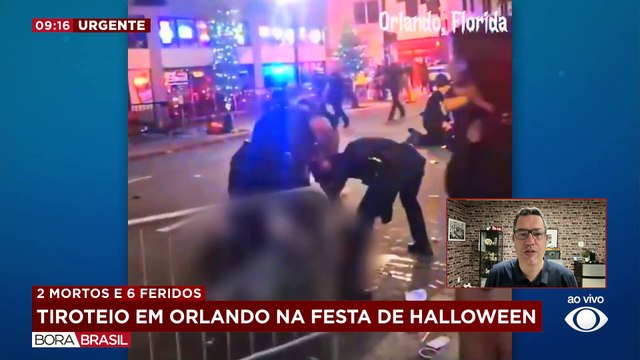 Tiroteio deixa mortos em festa de Halloween em Orlando, nos EUA