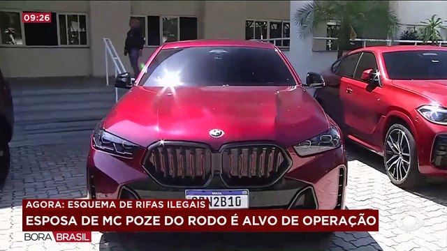 Esposa de MC Poze é alvo de operação por sorteio de rifas ilegais no RJ