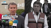 Declaraciones de Alberto Núñez Feijóo y Carlos Mazón en Valencia