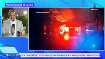 Se incendia accesoria en la colonia Buenavista, CDMX