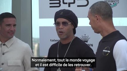 Brésil - La réaction amusante de Ronaldinho quand on lui demande de sortir de sa retraite