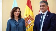Díaz Ayuso recibió a Jorge Macri en Madrid