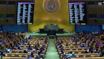 La Asamblea General de la ONU vota a favor de poner fin al bloqueo de EE.UU. a Cuba