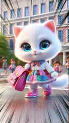 Father's masterpiece is the most beautiful dress in the world ! #socutekitty #aicats