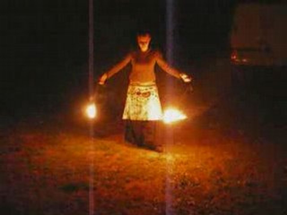 Session flammes, teuf An-Liz