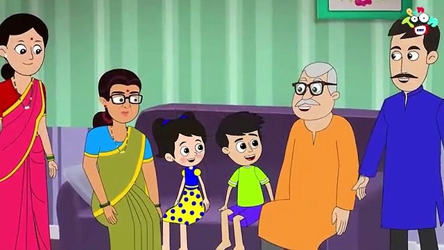 Chinki's Birthday Party _ Animated Stories _ English Cartoon _ Moral Stories _ PunToon Kids