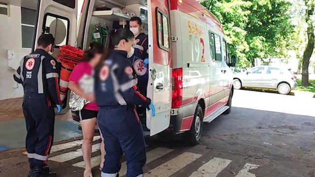 Criança derruba água quente no rosto e é socorrida pelo Samu