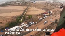 Sokkolta Valencia lakóit az árvíz pusztítása