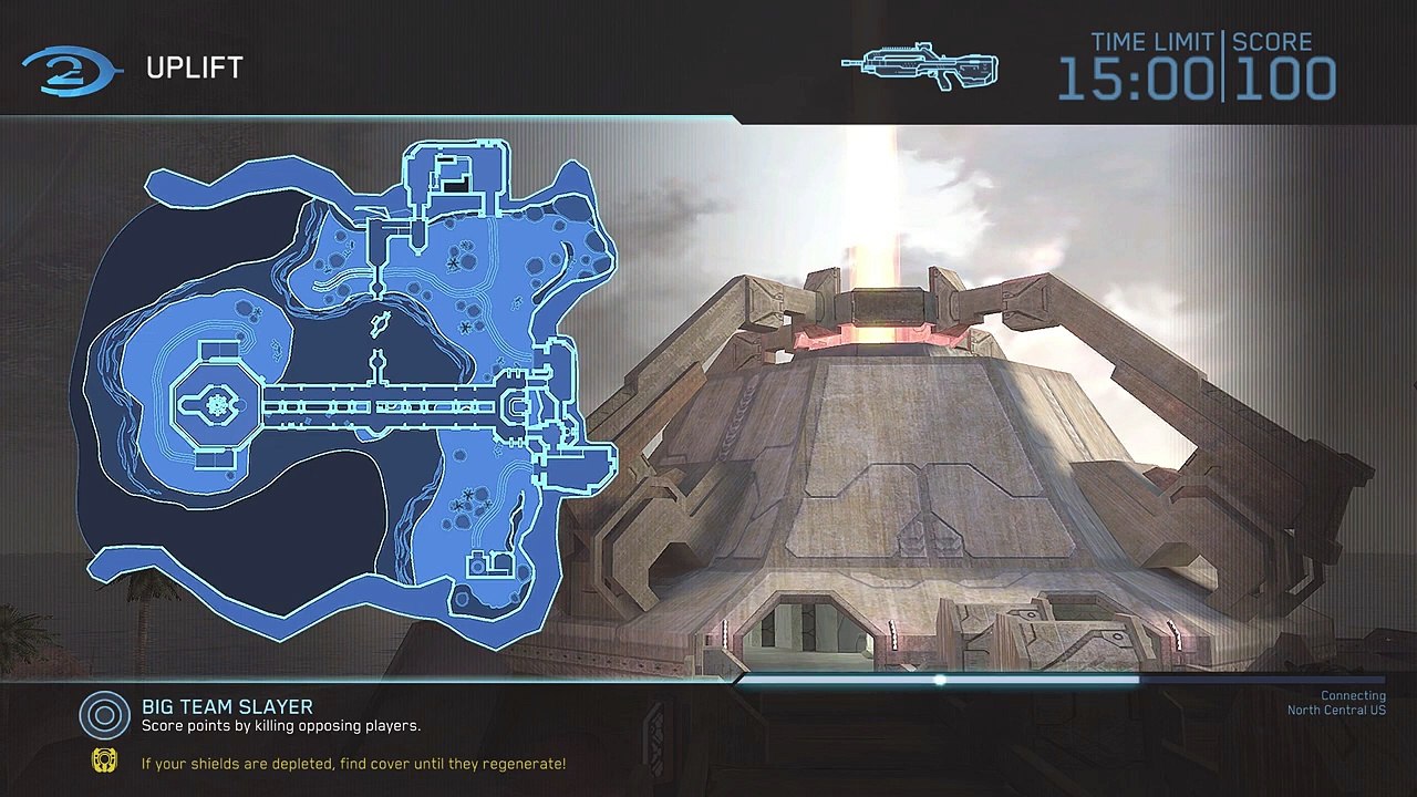 Halo 2 Classic Big Team - Big Team Slayer on Uplift Multiplayer Gameplay