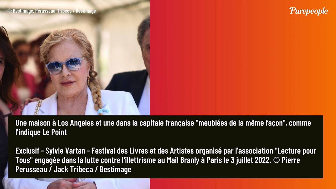 Sylvie Vartan, propriétaire dans l'enclave dorée de la villa Montmorency à Paris et à Los Angeles, "je préférerais habiter à l'hôtel"