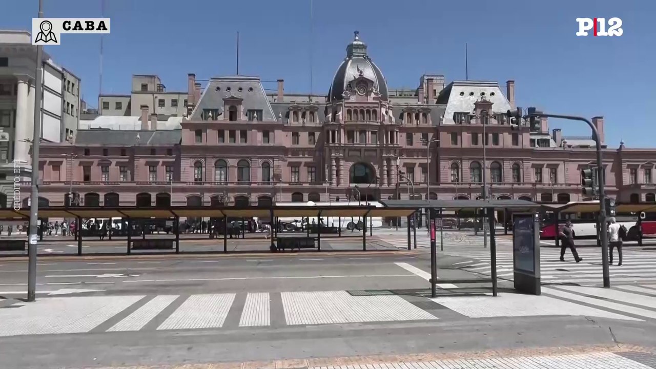 Así se vieron las principales terminales durante el paro general de transporte