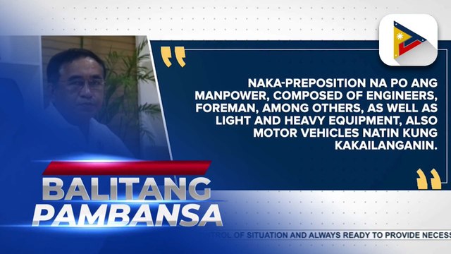 DPWH prepares manpower, equipment in Ilocos region, Cagayan Valley for #LeonPH’s impact