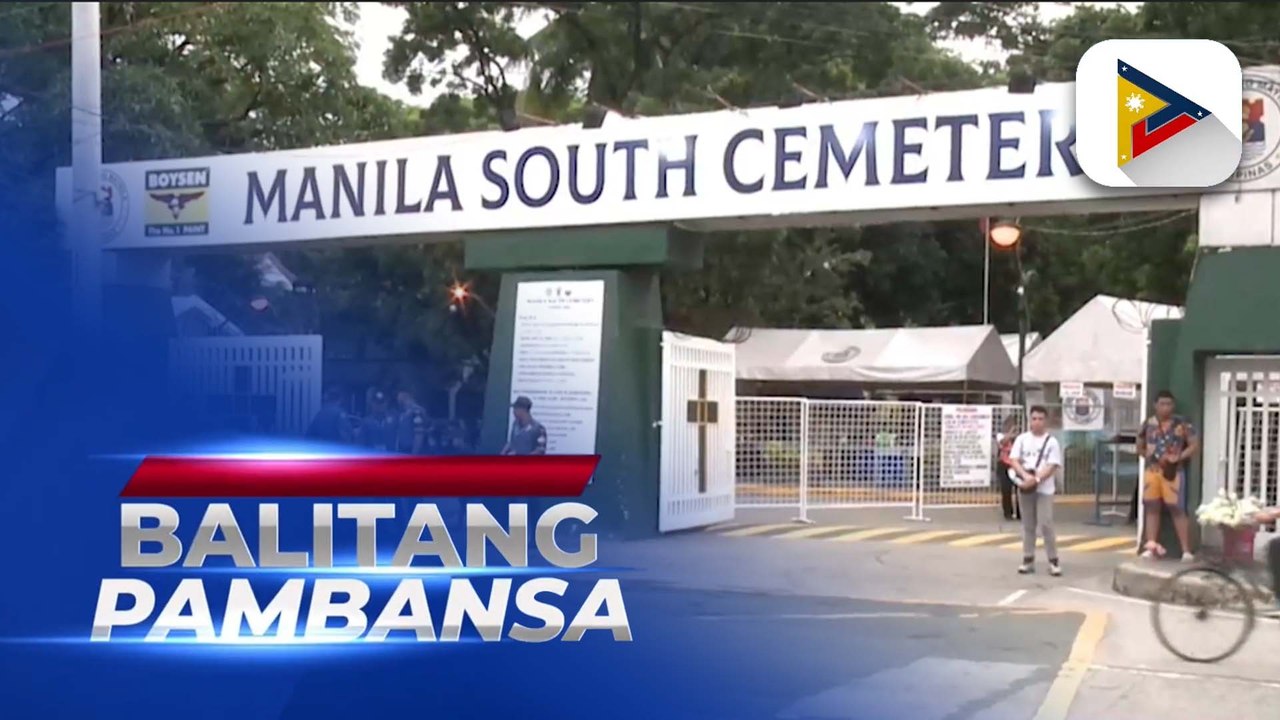 Manila South Cemetery management all set for influx of visitors tomorrow