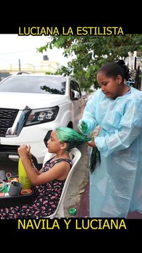 LUCIANA LA ESTILISTA #humor #luciana #finalinesperado #navila