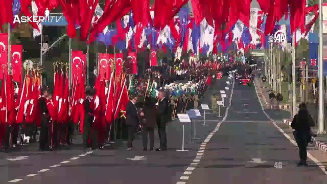 29 Ekim Cumhuriyet Bayramı Kutlama Töreni ve Tören Geçişi İstanbul 2024