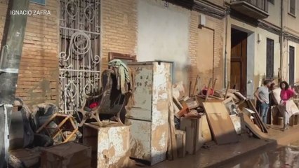 Las imágenes del garaje en el que fallecieron ocho vecinos