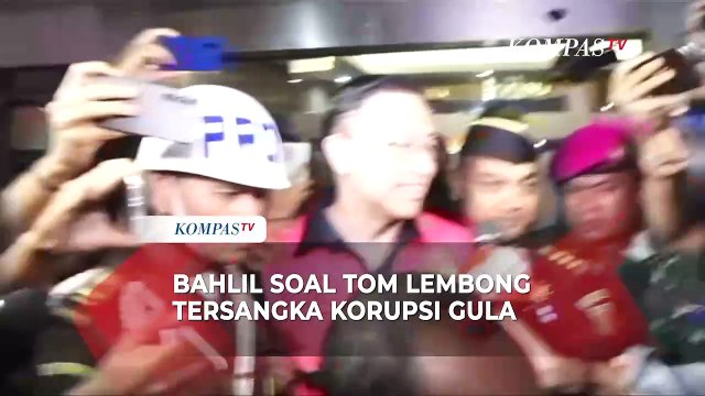 Tanggapan Bahlil soal Tom Lembong Tersangka Korupsi Impor Gula