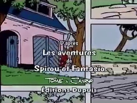 Générique du dessin animé Spirou et Fantasio