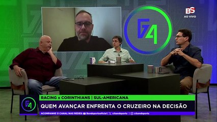 "O CORINTHIANS SÓ PASSA HOJE SE FOR NOS PÊNALTIS", PROJETA MASSINI