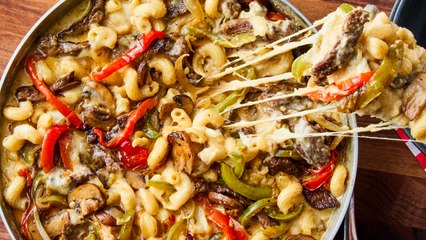 Fully Loaded Philly Cheesesteak Pasta Is The Ultimate Comfort Food Combo