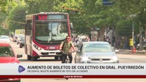 AUMENTO DE BOLETOS DE COLECTIVO EN GENERAL PUEYRREDÓN