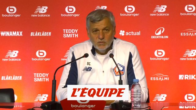 Genesio : «Je crois beaucoup à la force du groupe» - Foot - L1 - Lille