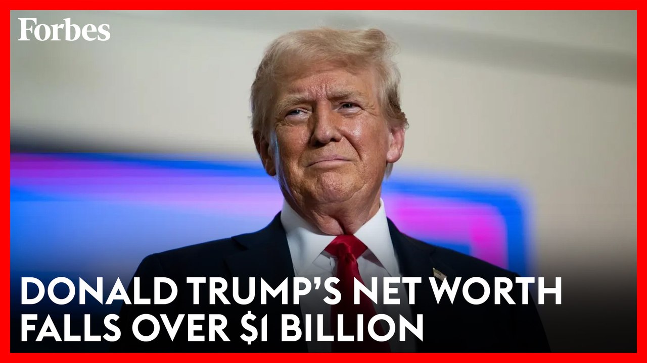 Donald Trump’s Net Worth Down $1 Billion As Trump Media Shares Plummet | Forbes Topline