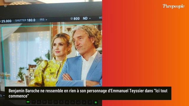 Benjamin Baroche (Ici tout commence) : 790 kilomètres le sépare de sa femme et sa fille, c'est vraiment difficile