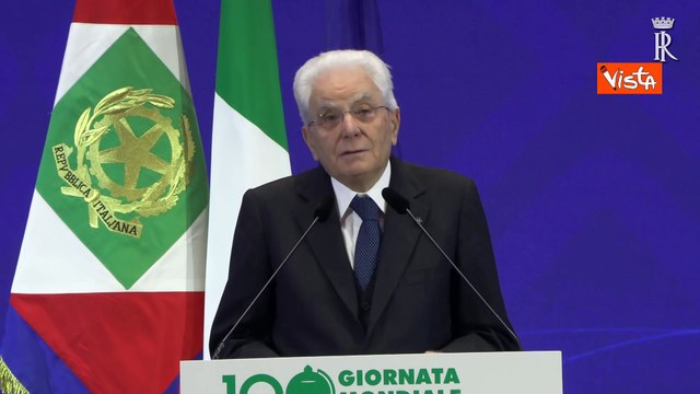 Mattarella: Il 50 percento degli italiani non ? in grado di risparmiare con diseguaglianze gravi