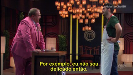 Falta de nhoque em prato de Vitor decepciona jurados